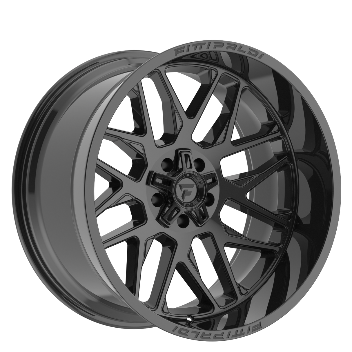 FITTIPALDI OFF ROAD  FA19B 22X12, ET -44, PCD 5X5.00/5X5.50, CB 78.1-GLOSS BLACK
