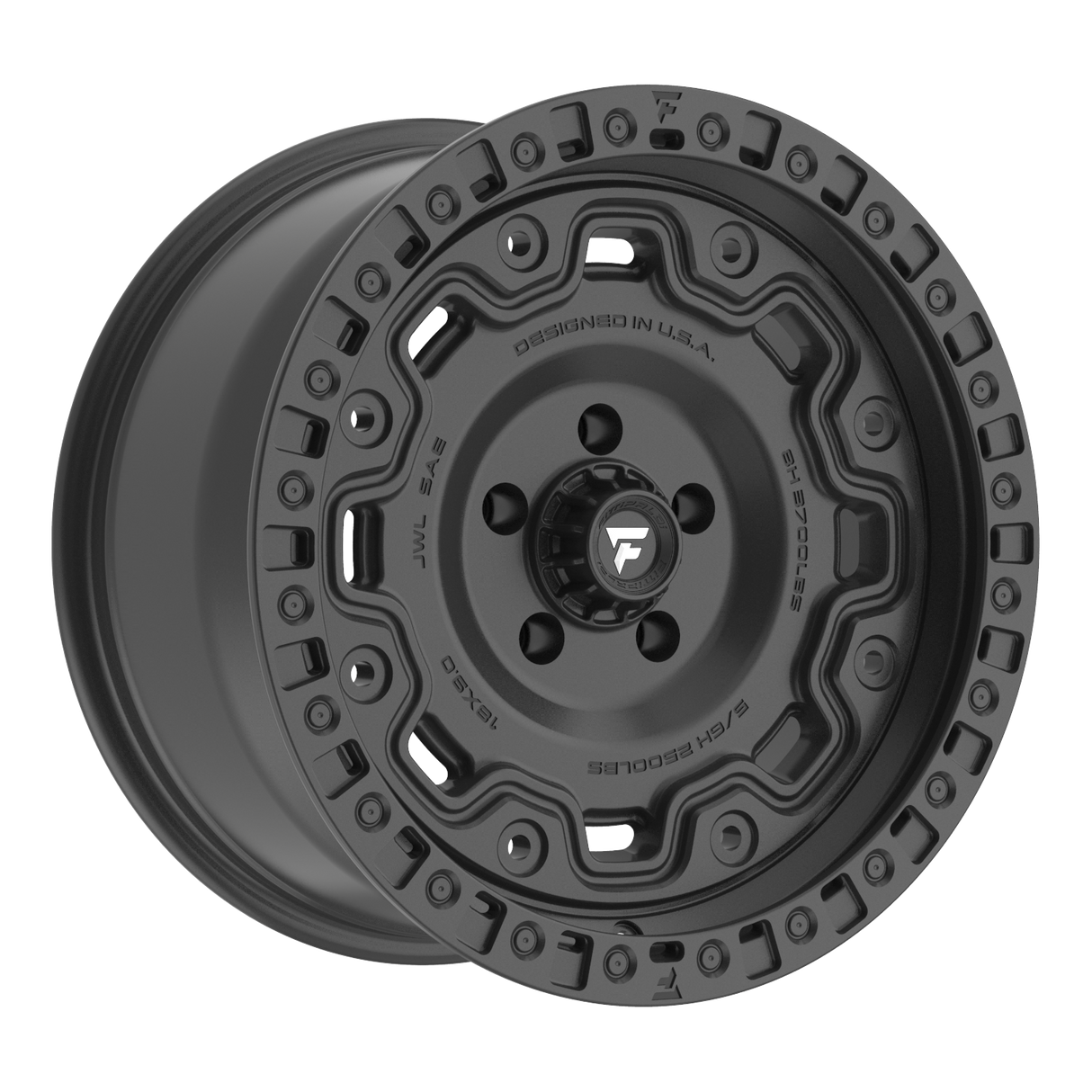 FITTIPALDI OFF ROAD FT100SB 18X9, ET +00, PCD 5X5.00, CB 71.5-SATIN BLACK