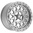 FITTIPALDI OFF ROAD FT101MS 20X9, ET +00, PCD 5X5.00, CB 71.5-GLOSS SILVER WITH MACHINED FACE AND UNDERCUT