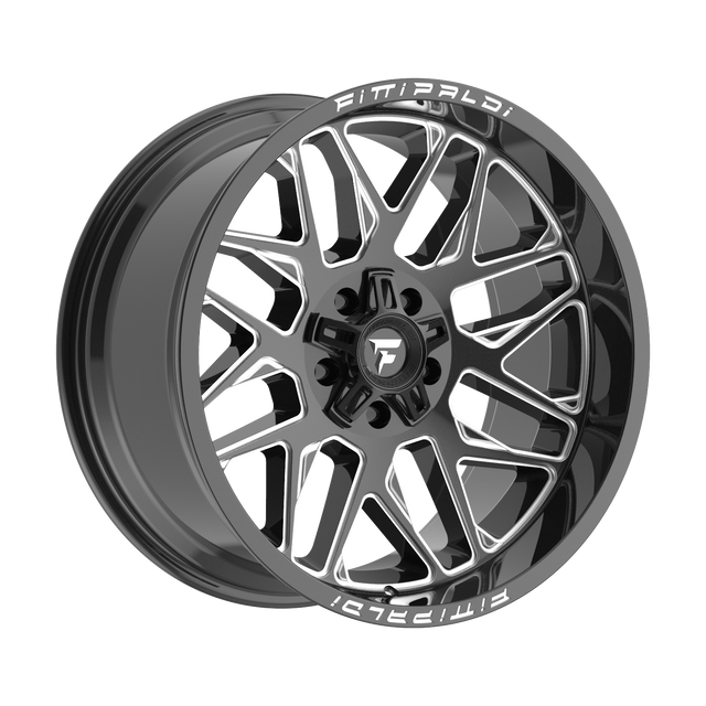 FITTIPALDI OFF ROAD FA19BM 20X10, ET -19, PCD 5X5.00/5X5.50, CB 78.1-GLOSS BLACK MILLED