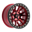 FITTIPALDI FB151R 17X9, PCD 5X5.00, ET -38, CB 71.5-METALLIC RED WITH RED TINT