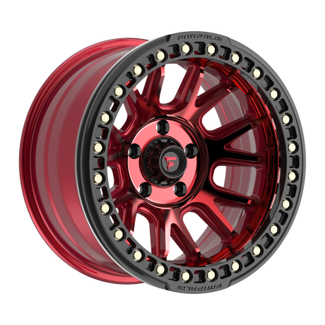FITTIPALDI FB151R 17X9, PCD 5X5.00, ET -38, CB 71.5-METALLIC RED WITH RED TINT