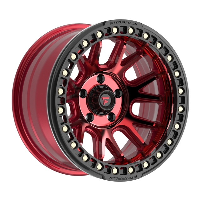 FITTIPALDI FB151R 17X9, PCD 5X5.00, ET -38, CB 71.5-METALLIC RED WITH RED TINT