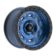 FITTIPALDI OFFROAD FT100BLB 17X9, PCD 5X5.00, ET -12, CB 71.5-GLOSS BLUE WITH SATIN BLACK RING