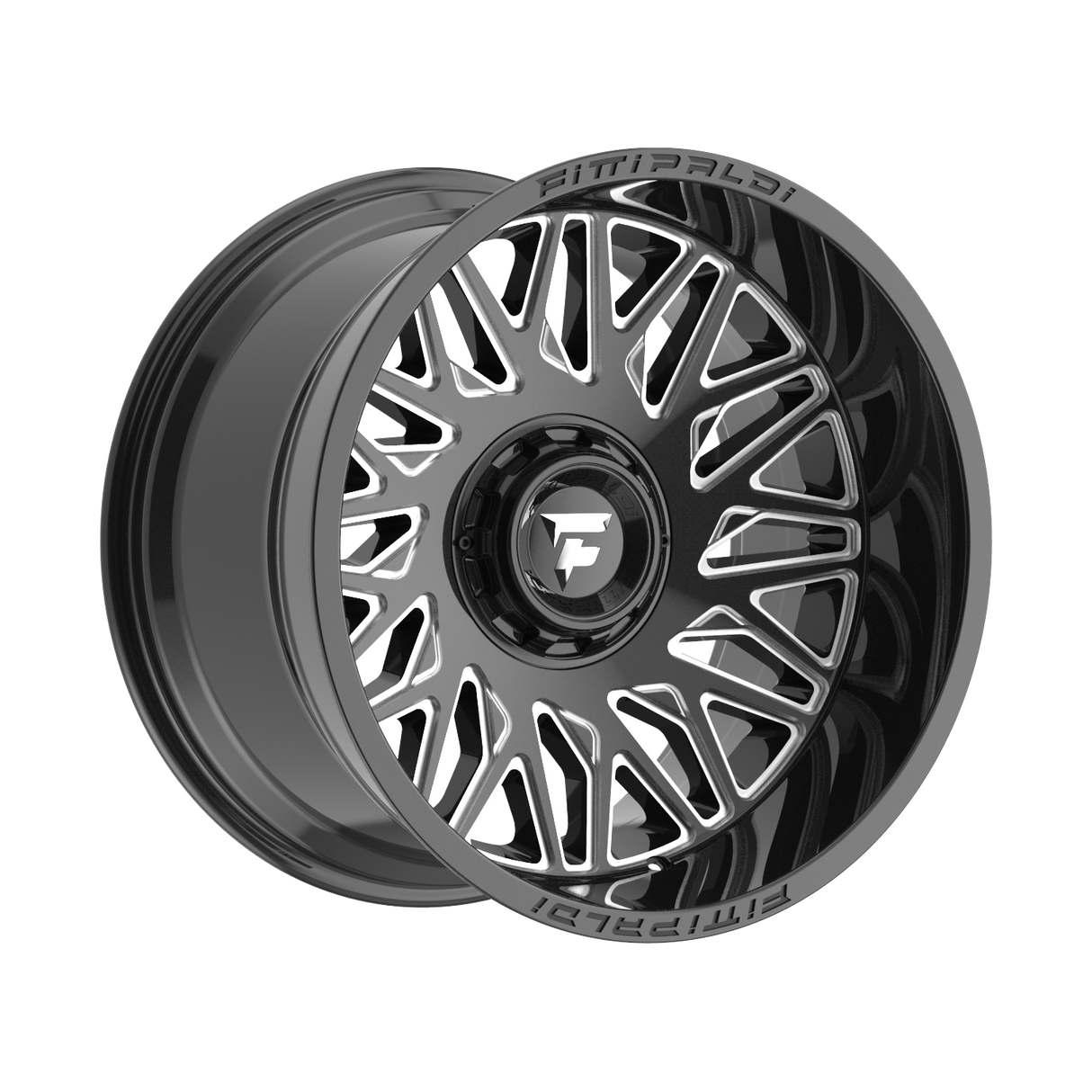 FITTIPALDI OFF ROAD FA07BM 20X12, ET -44, PCD 5X5.00/5X5.50, CB 78.1-GLOSS BLACK MILLED