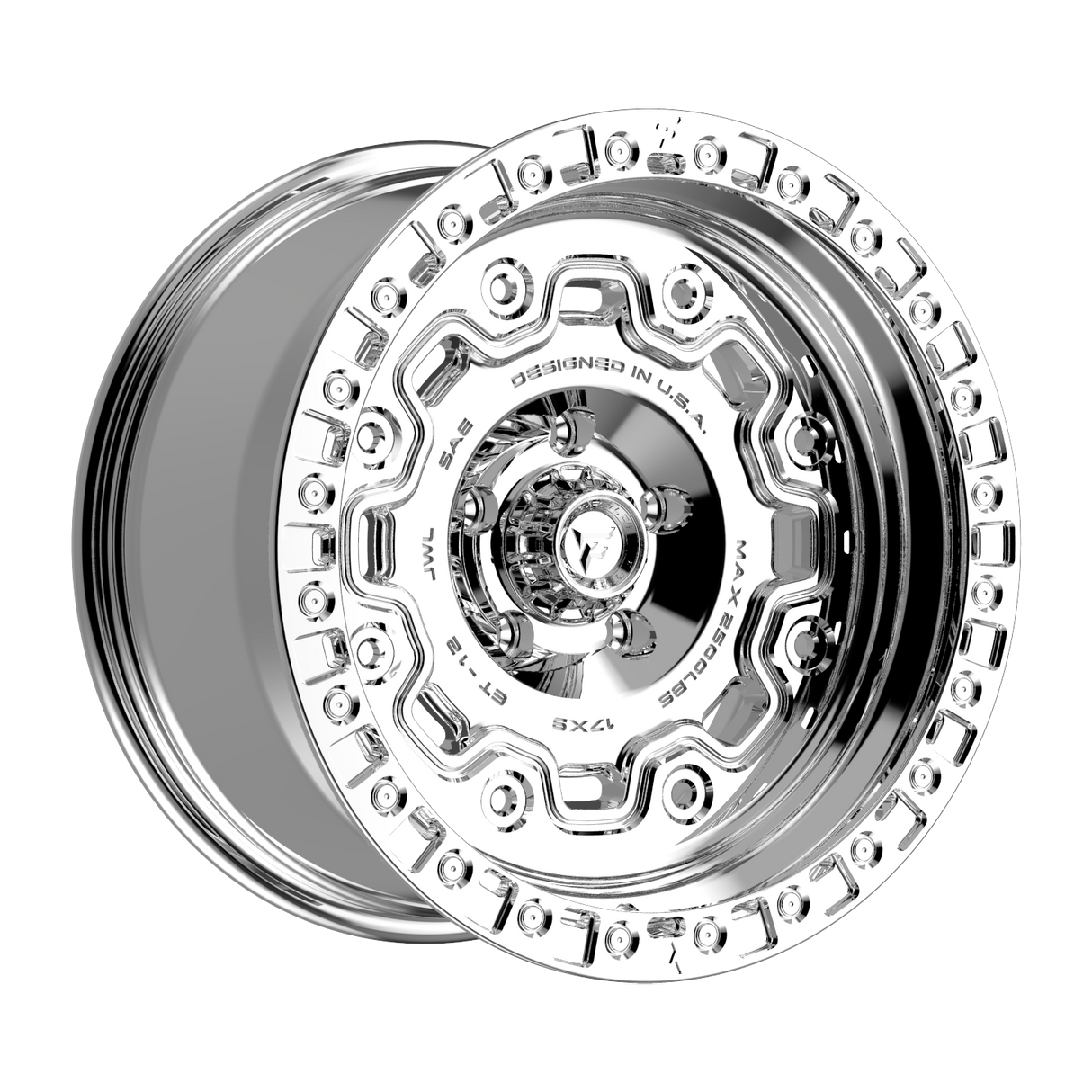FITTIPALDI OFFROAD FT100MC 17X9, PCD 5X5.00, ET -12, CB 71.5-MIRROR COAT