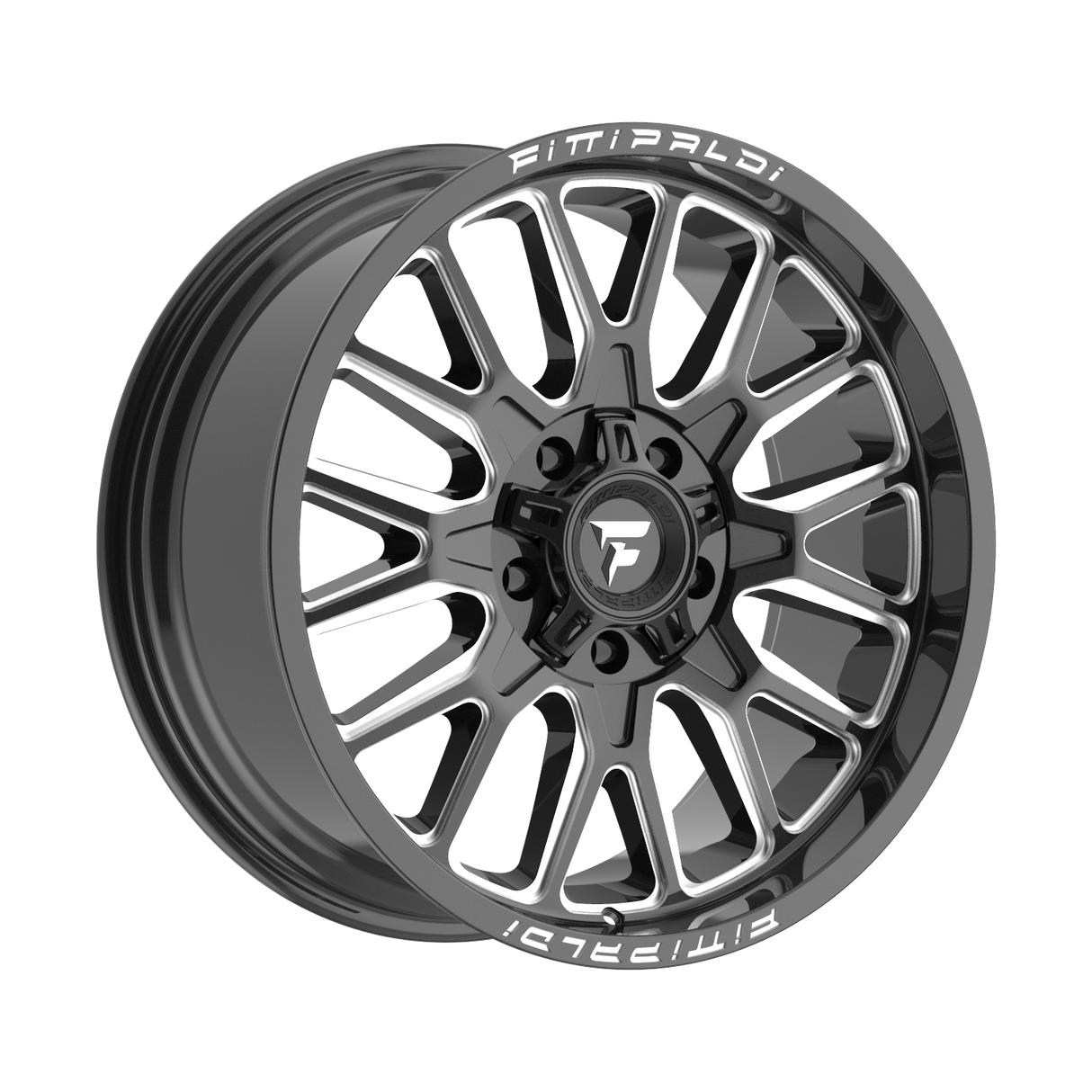 FITTIPALDI OFF ROAD FA18BM 20X9, ET +00, PCD 5X5.00/5X135, CB 87.1-GLOSS BLACK MILLED