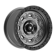 FITTIPALDI OFFROAD FT100AB 17X9, PCD 5X5.00, ET -12, CB 71.5-SATIN ANTHRACITE BLACK RING