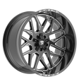 FITTIPALDI OFF ROAD  FA19BM 22X12, ET -44, PCD 5X5.00/5X5.50, CB 78.1-GLOSS BLACK MILLED