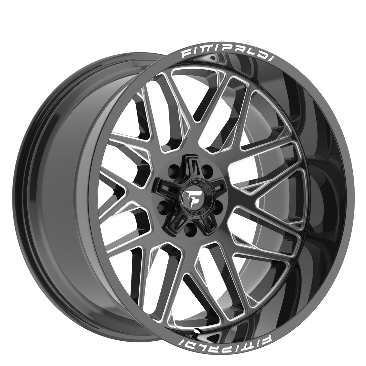 FITTIPALDI OFF ROAD  FA19BM 22X12, ET -44, PCD 5X5.00/5X5.50, CB 78.1-GLOSS BLACK MILLED