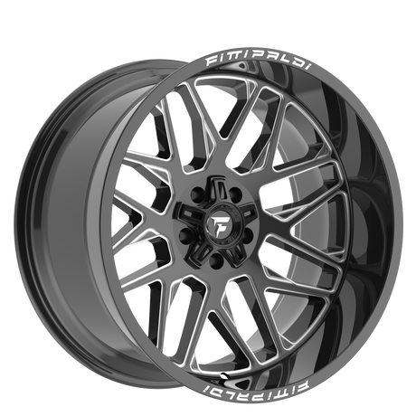 FITTIPALDI OFF ROAD  FA19BM 22X12, ET -44, PCD 5X5.00/5X5.50, CB 78.1-GLOSS BLACK MILLED