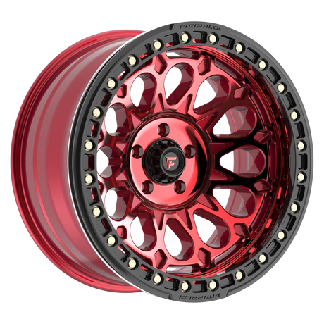 FITTIPALDI OFF ROAD FB153R 20X10, ET -38, PCD 5X5.00, CB 71.5-METALLIC GLOSS RED MACHINED RED TINT WITH GLOSS BLACK FORGED RING