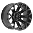 FITTIPALDI OFF ROAD FA21B 22X12, ET -44, PCD 5X5.00/5X5.50, CB 78.1-GLOSS BLACK