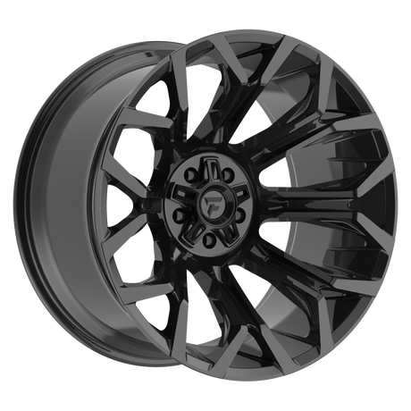 FITTIPALDI OFF ROAD FA21B 22X12, ET -44, PCD 5X5.00/5X5.50, CB 78.1-GLOSS BLACK