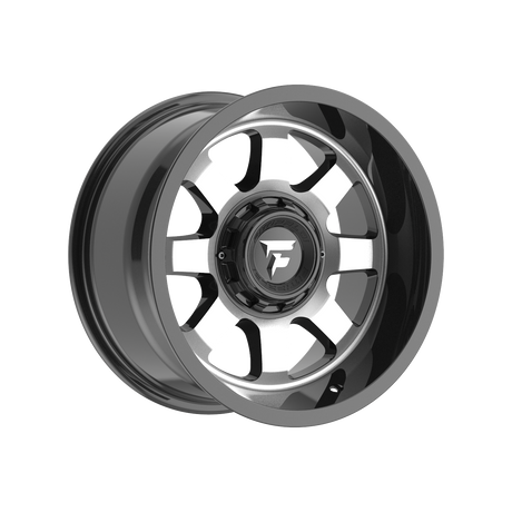 FITTIPALDI OFF ROAD FA16MB 17X9, ET -12, PCD 5X5.00/5X5.50, CB 78.1-GLOSS BLACK MACHINED