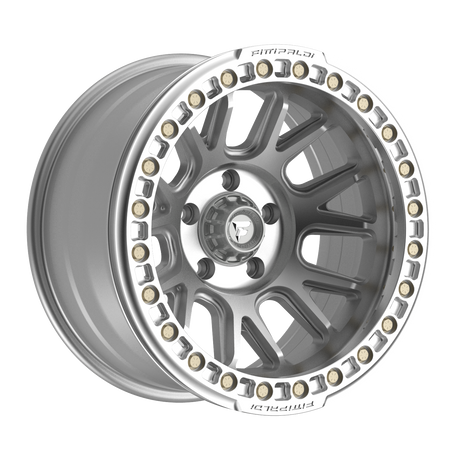 FITTIPALDI FB151M 17X9, PCD 5X5.00, ET -38, CB 71.5-MACHINED SILVER