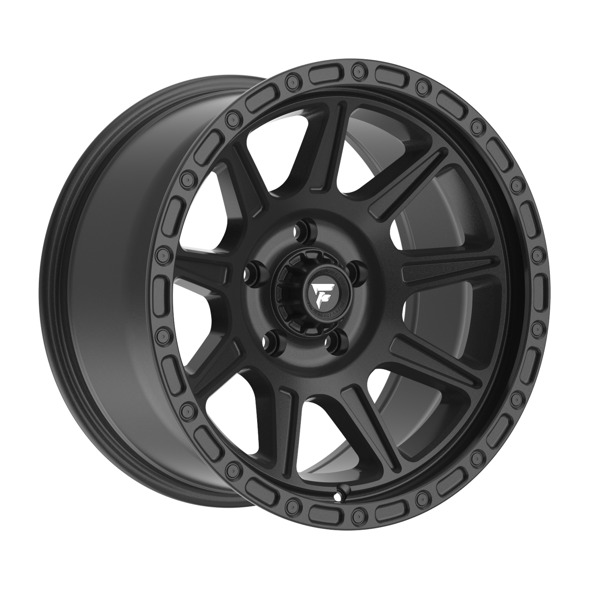 FITTIPALDI OFF ROAD FT104SB 17X9, ET -12, PCD 5X5.00, CB 71.5-SATIN BLACK
