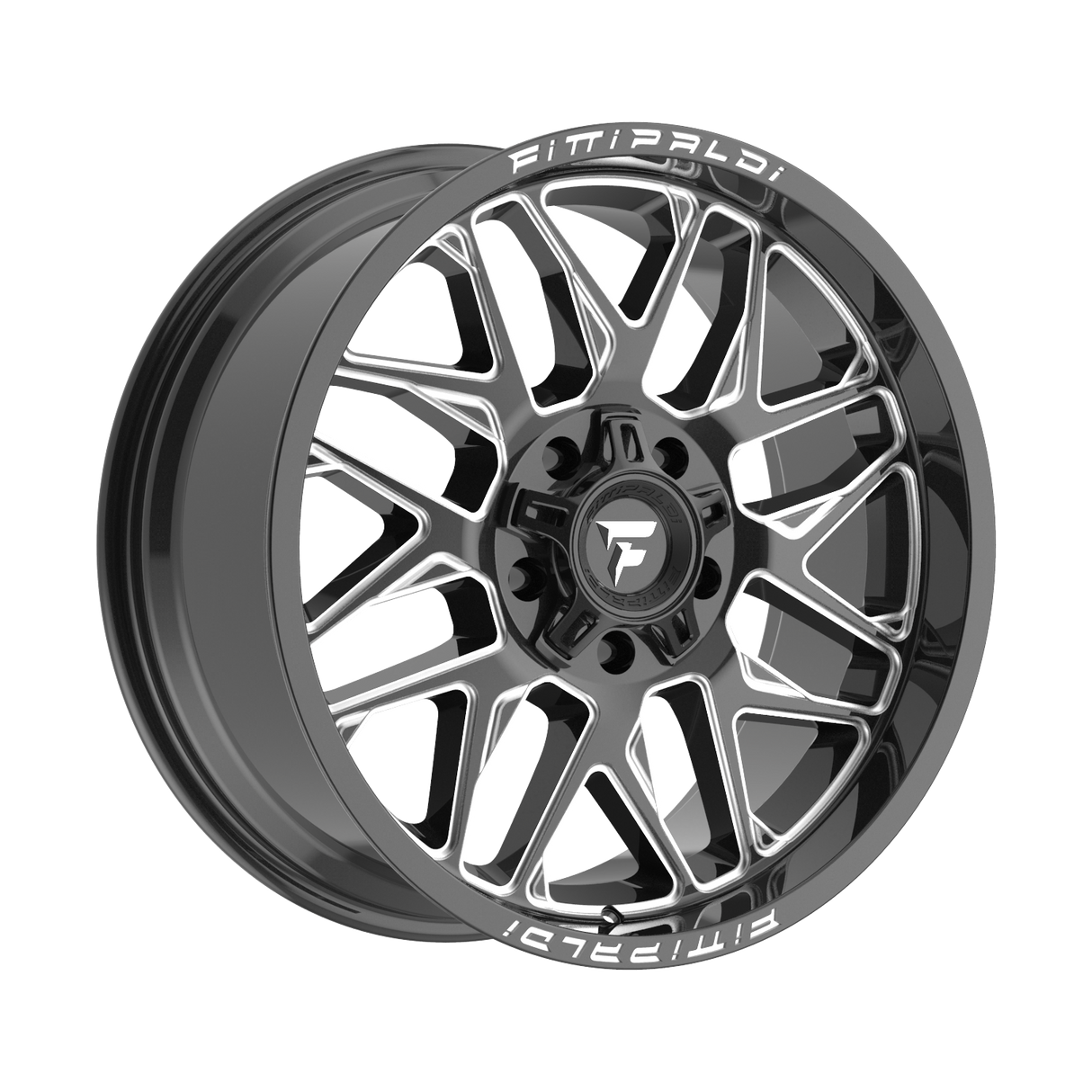 FITTIPALDI OFF ROAD FA19BM 20X9, ET +00, PCD 5X5.00/5X135, CB 87.1-GLOSS BLACK MILLED
