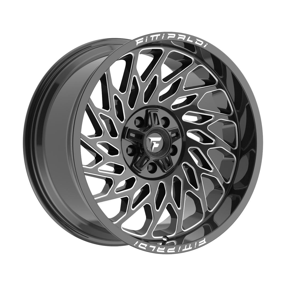FITTIPALDI OFF ROAD FA20BM 20X10, ET -19, PCD 5X5.00/5X5.50, CB 78.1-GLOSS BLACK MILLED