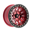 FITTIPALDI OFF ROAD FB153R 17X9, ET -15, PCD 5X5.00, CB 71.5-METALLIC GLOSS RED MACHINED RED TINT WITH GLOSS BLACK FORGED RING