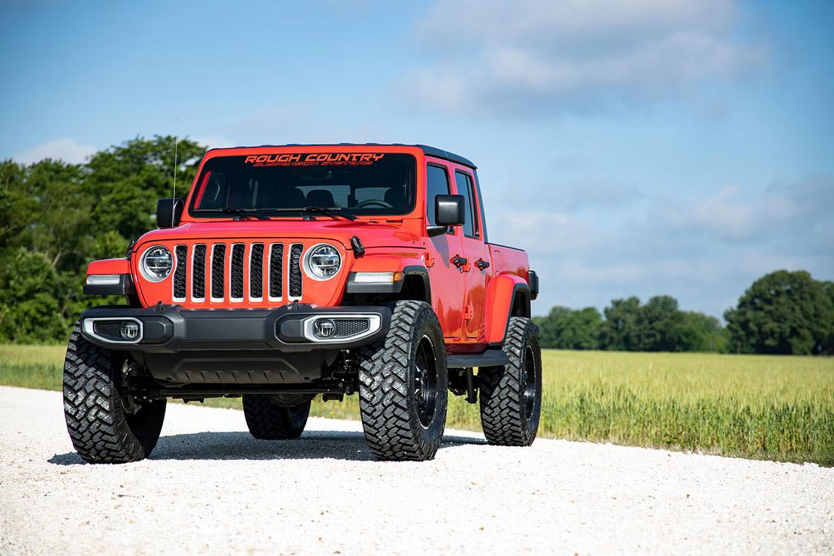 Rough Country 3.5 Inch Lift Kit | Springs | Jeep Gladiator JT 4WD (2024-2025)