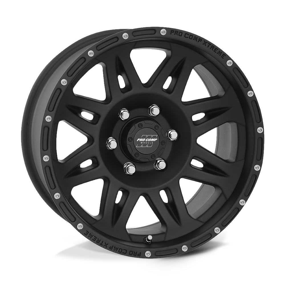 Pro Comp Alloys FLAT BLACK TORQ 17X9 5X5 83 -6 F-BLK