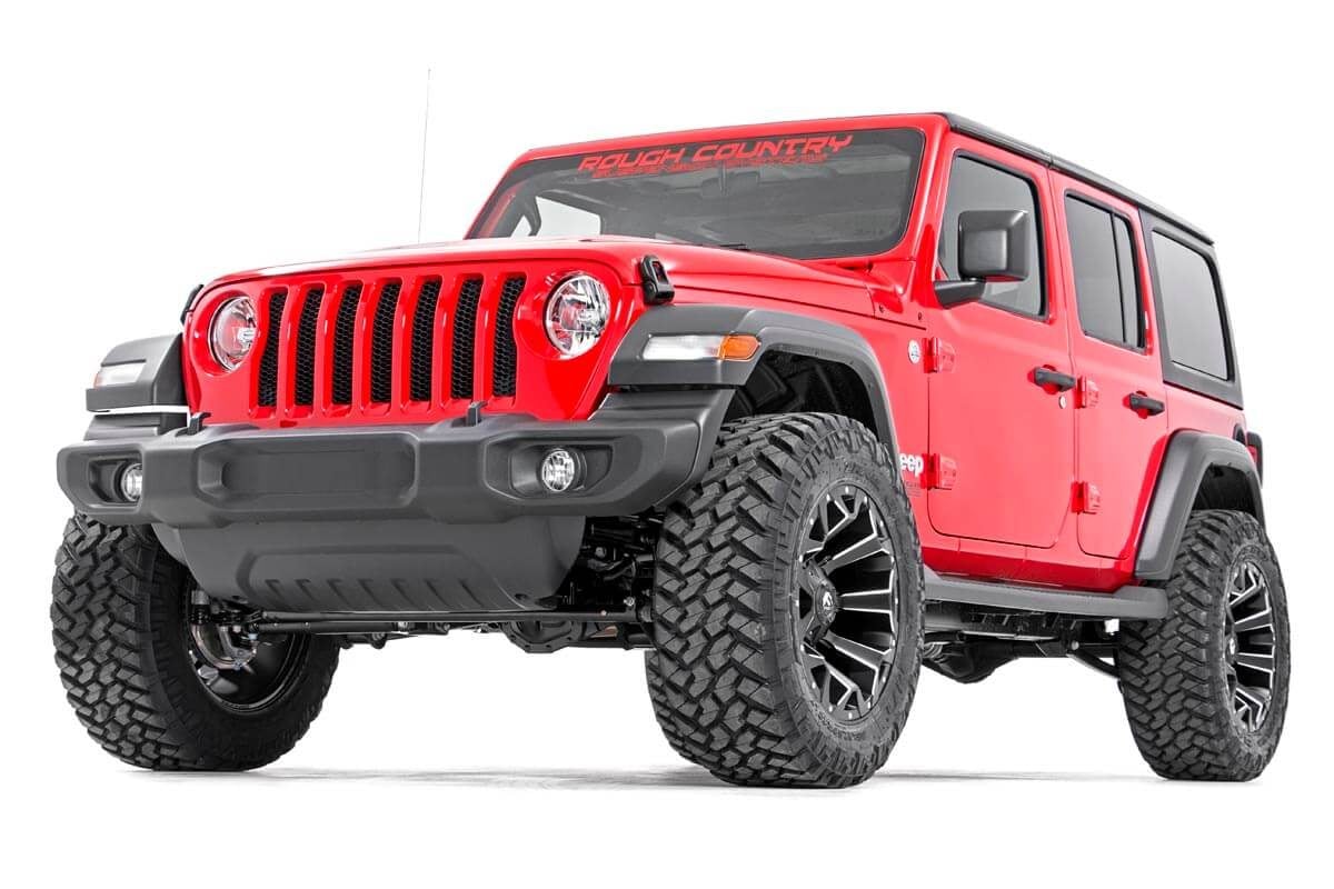 Rough Country 2.5 Inch Lift Kit | Coils | Jeep Wrangler JL 4WD (2018-2023)