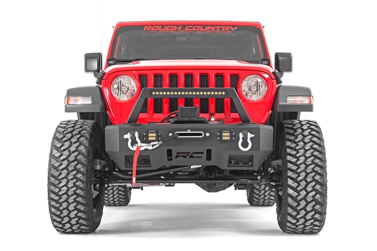 Rough Country 3.5 Inch Lift Kit | C/A Drop | Stage 1 | Jeep Wrangler Unlimited (24-26)
