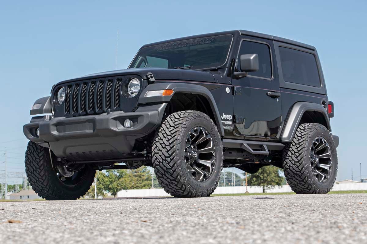 Contoured Drop Steps | 2 Door | Jeep Wrangler JL 4WD (2018-2026)