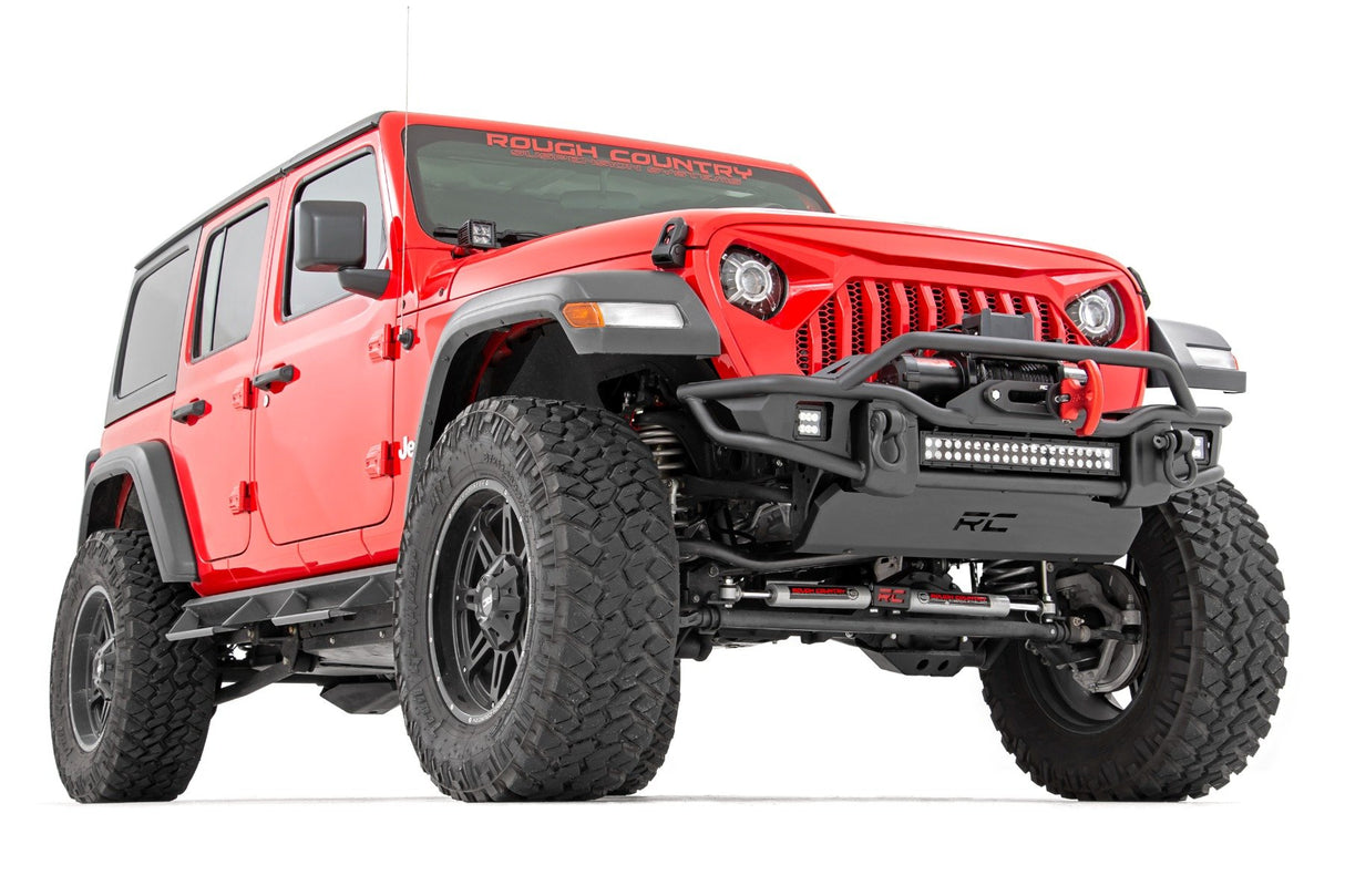 Rough Country 3.5 Inch lift Kit | C/A Drop | FR D/S | Jeep Wrangler Unlimited (24-26)