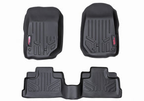 Floor Mats | FR & RR | 4 Door | Jeep Wrangler Unlimited 2WD/4WD (2007-2013)
