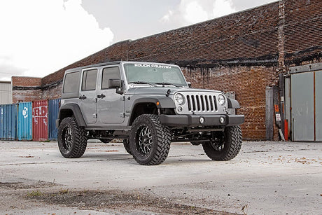 Rough Country 4 Inch Lift Kit | Jeep Wrangler Unlimited 2WD/4WD (2007-2018)