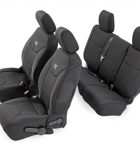 Seat Covers | Front and Rear | Jeep Wrangler Unlimited 4WD (2011-2012)