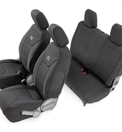 Seat Covers | Front and Rear | Jeep Wrangler JK 4WD (2007-2010)