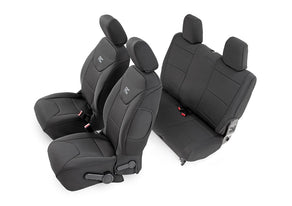 Seat Covers | Front and Rear | 2-Door | Jeep Wrangler JK 4WD (2013-2018)