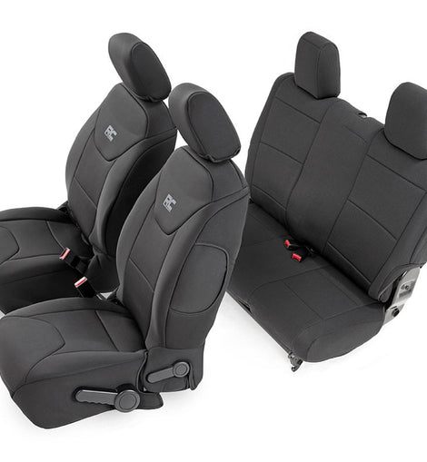 Seat Covers | Front and Rear | Jeep Wrangler JK 4WD (2011-2012)