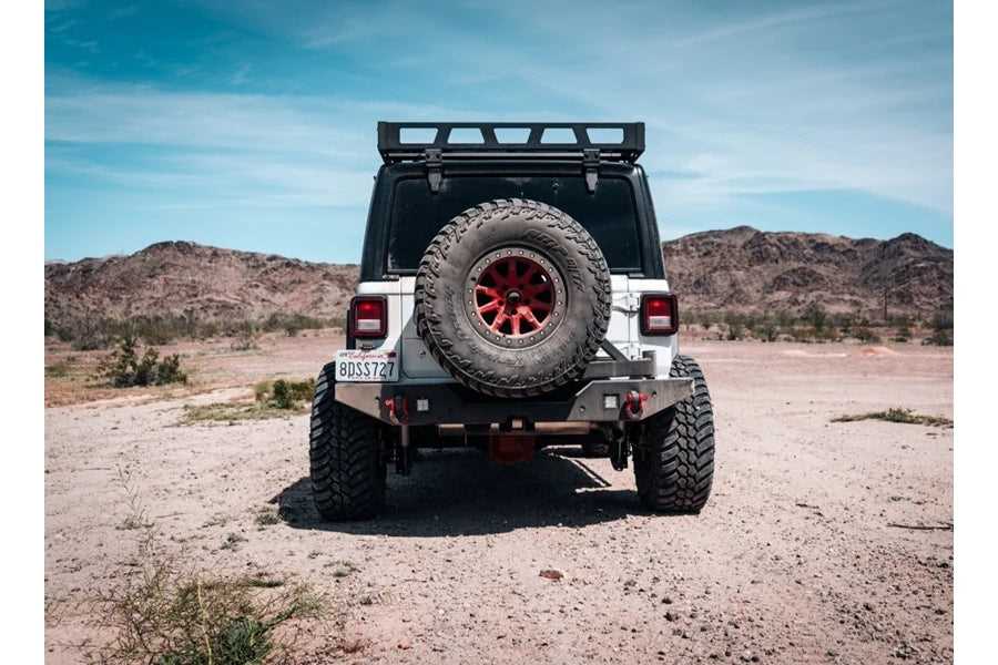 Body Armor 4x4 Steel Rear Bumper For Jeep Wrangler 18+ 2DR/4DR JL And JLU 