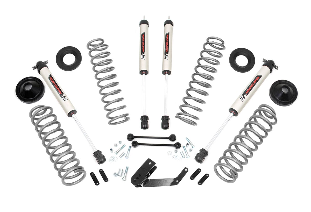 Rough Country 3.25 Inch Lift Kit | Jeep Wrangler Unlimited 2WD/4WD (2007-2018)