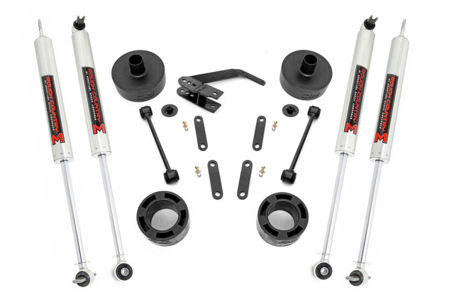 Rough Country 2.5 Inch Lift Kit | Spacers | Jeep Wrangler JK/Wrangler Unlimited  (07-18)