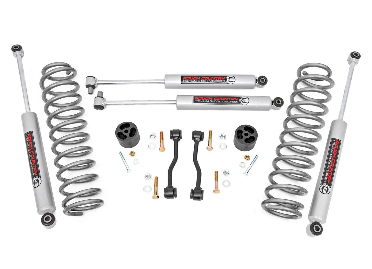 Rough Country 2.5 Inch Leveling Kits | Springs | Jeep Gladiator JT 4WD (2020-2023)