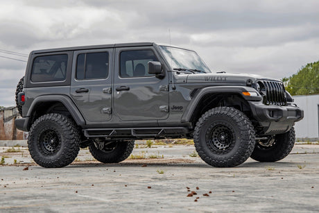 Rough Country 3.5 Inch Lift Kit | C/A Drop | 4-Door | EcoDiesel | Jeep Wrangler Unlimited (20-23)