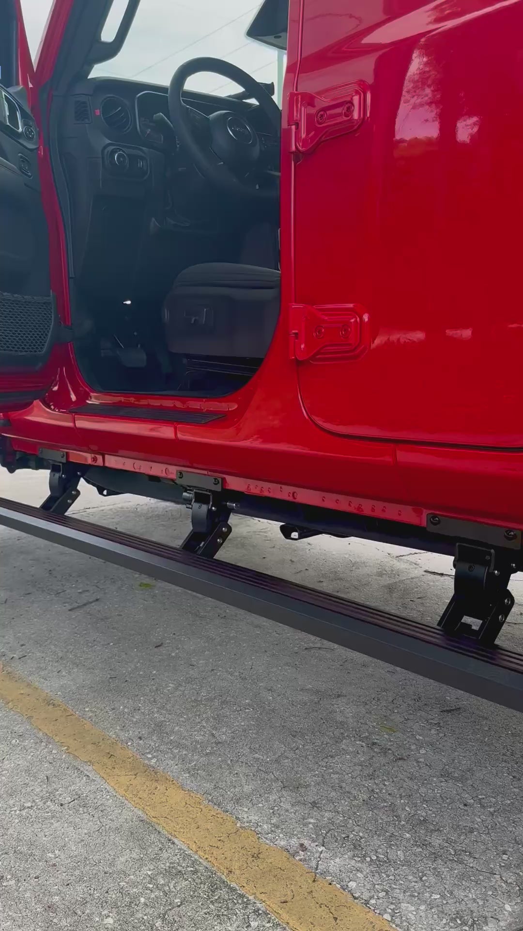 Trail Ops Premium Power Steps | Jeep Wrangler JL Unlimited 4-Door (2018–2025)