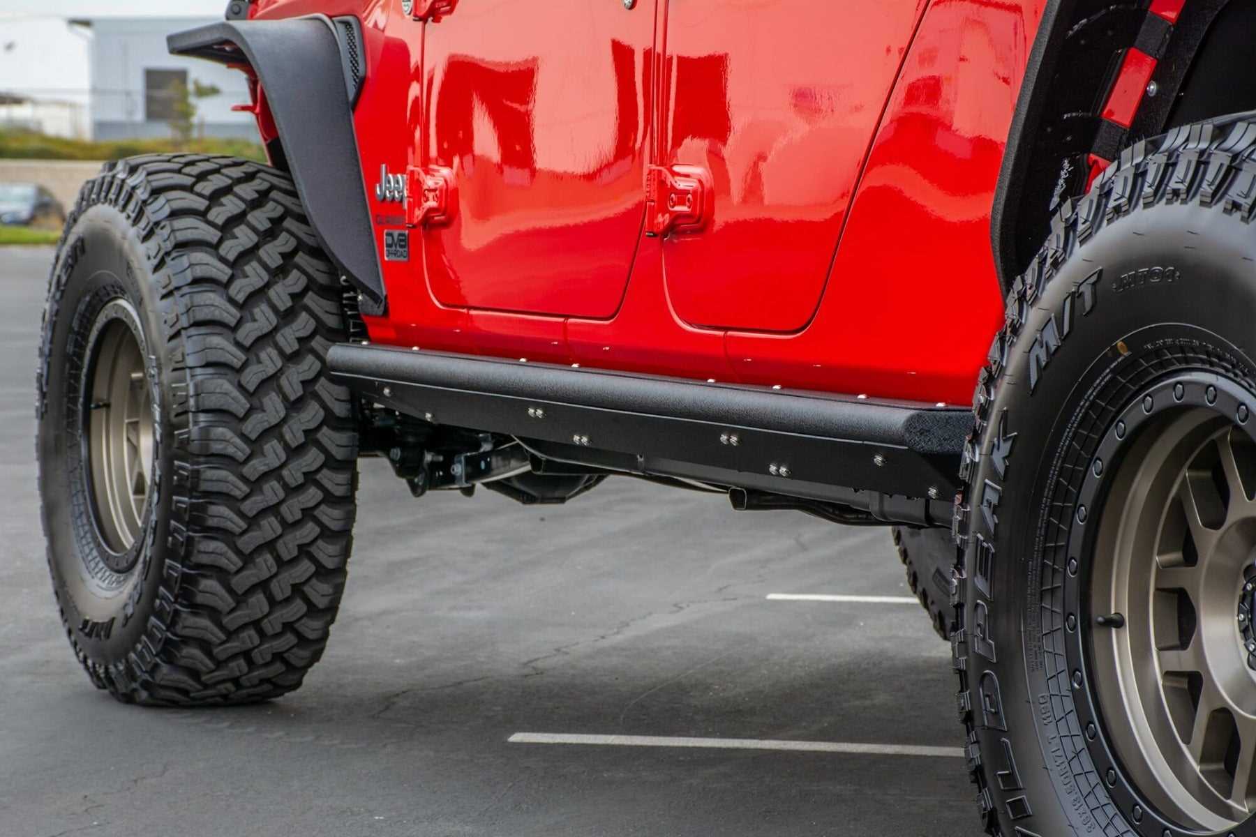 DV8 Offroad Side Steps - Sliders SRGL-02