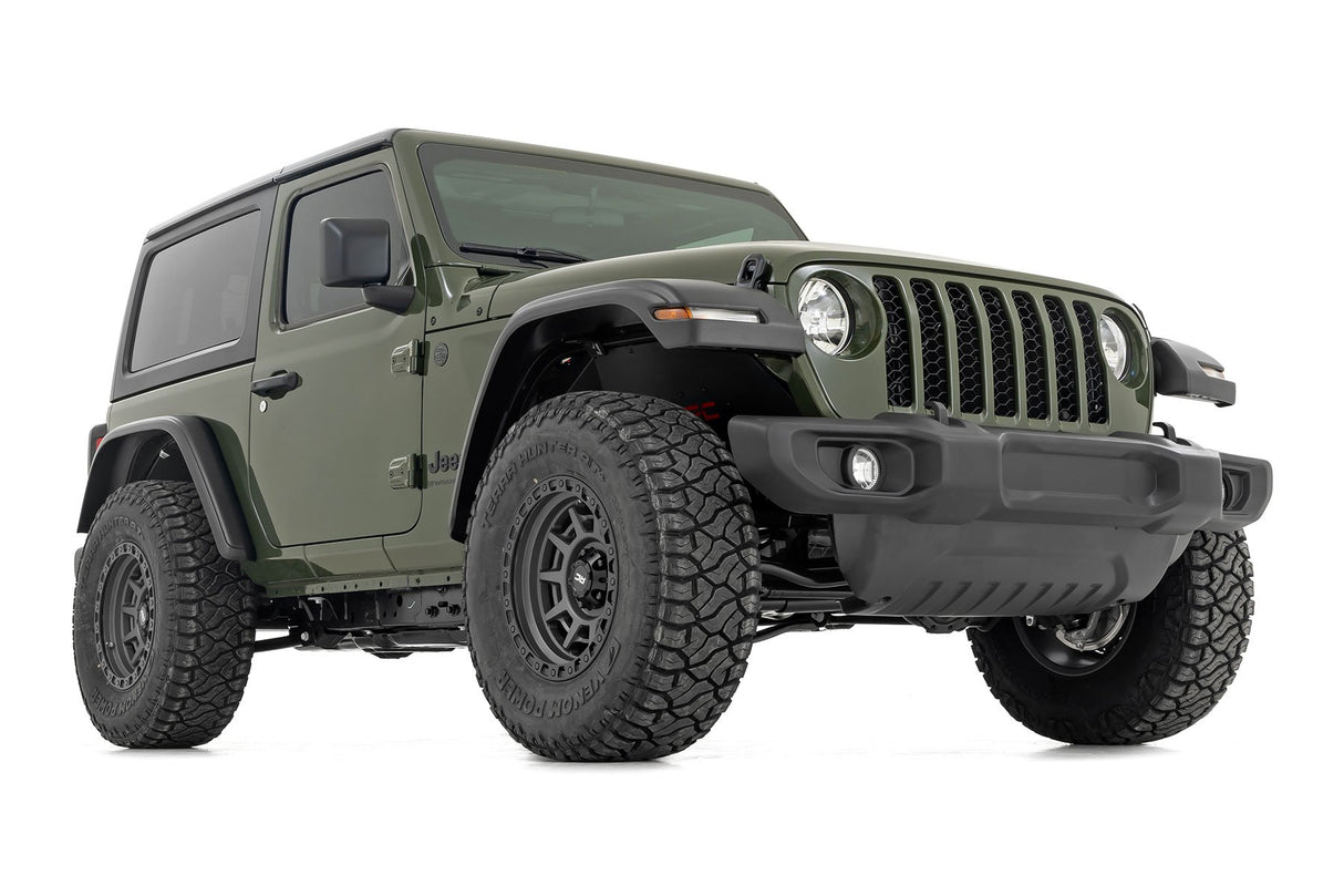Rough Country 3.5 Inch Lift Kit | C/A Drop | Front D/S | Jeep Wrangler JL 4WD (24-26)
