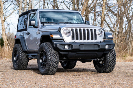 Rough Country 3.5 Inch Lift Kit | Adj LCA | FR D/S | Jeep Wrangler JL 4WD (2024-2026)