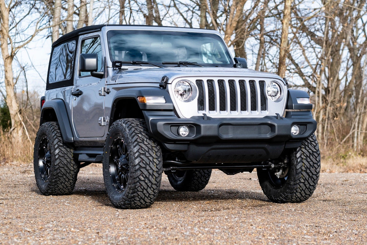 Rough Country 3.5 Inch Lift Kit | C/A Drop | 2-Door | Jeep Wrangler JL 4WD (2024-2026)