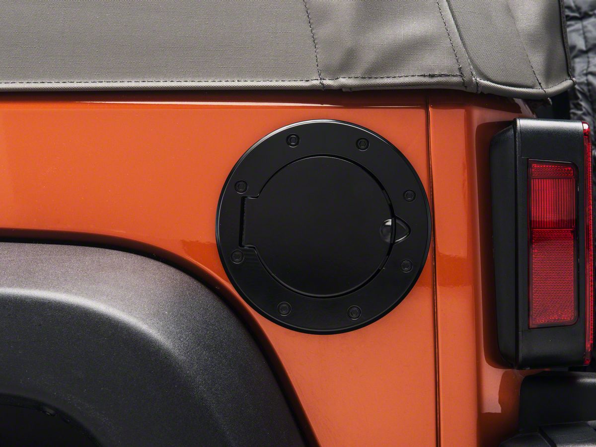 Rugged Ridge Black Aluminum Gas Cap Cover OMI11425.05