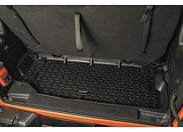 Rugged Ridge All Terrain Floor Liner Kit with Short Cargo Liner OMI12988.06 (18-current JL 2 DR)