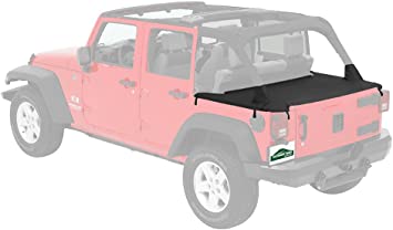 Black Diamond Cargo Cover for 2007-2018 Jeep Wrangler JK Unlimited 41829-35