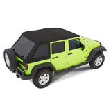 Bestop Trektop NX Glide Black Diamond Soft Top for Jeep Wrangler JK 4-Door